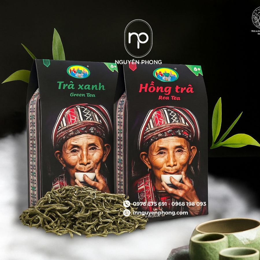 In hộp giấy đựng trà Shan Tuyết cổ thụ 